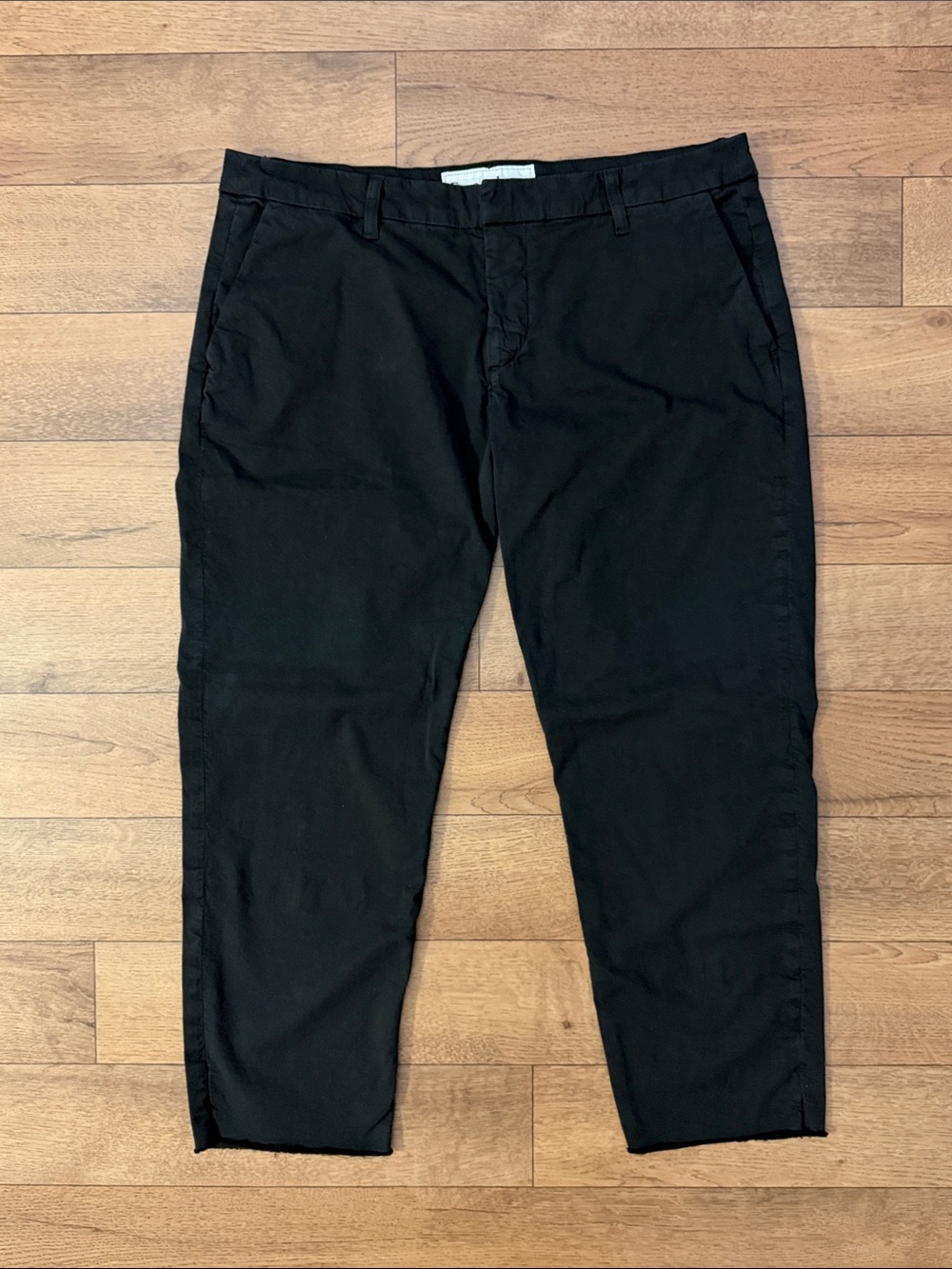 Frank & Eileen Size 12 Black Pants Wicklow Style Coastal Basics Quiet Luxury